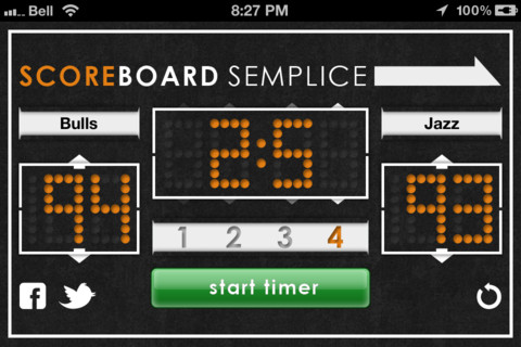 Scoreboard Semplice Screenshot 2
